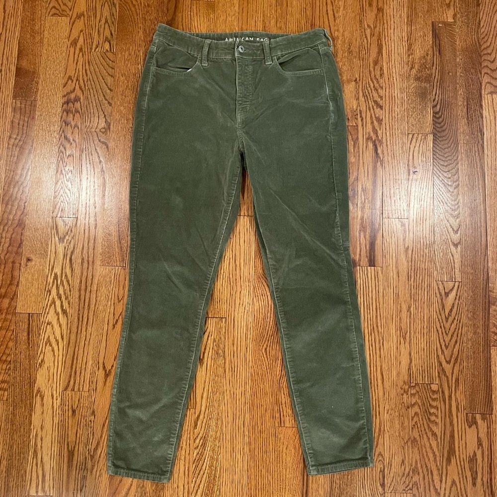 American Eagle Stretchy Slim Corduroy Pants